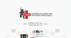 Desktop Screenshot of c-doc.co.za