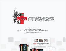 Tablet Screenshot of c-doc.co.za